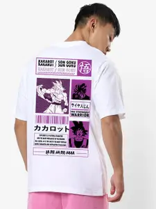 STATUS MANTRA Dragon Ball Z Printed Round Neck Regular T-shirt