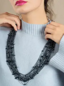 ODETTE Beaded Layered Necklace