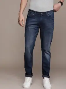 Nautica Men Slim Fit Light Fade Mid-Rise Stretchable Jeans