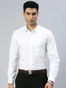 Ramraj Spread Collar Pure Cotton Casual Shirt