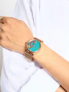 TEAL BY CHUMBAK Women Round Analogue Watch 8907605128714