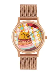 TEAL BY CHUMBAK Women Round Analogue Watch 8907605128752