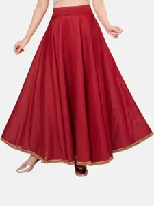 Studio Shringaar Flared Maxi Skirt