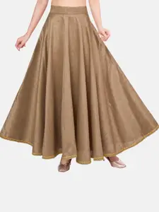 Studio Shringaar Flared Maxi Skirt