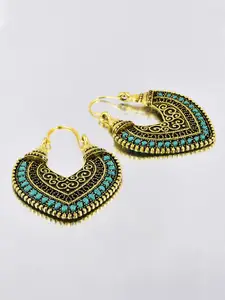 Yellow Chimes Contemporary Drop Earrings