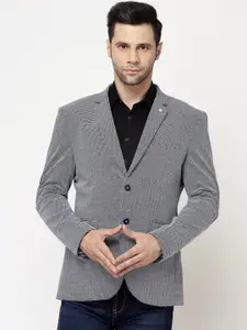 Spykee Self Design Single-Breasted Slim-Fit Casual Blazer