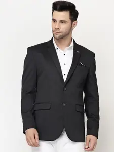 Spykee Notched Lapel Single Breasted Slim-Fit Blazer