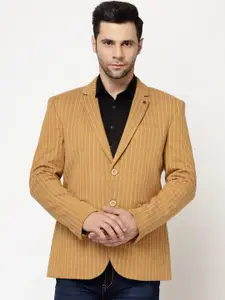 Spykee Striped Single-Breasted Slim Fit Blazer