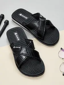 Duke Men Textured Sliders