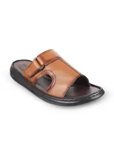 Mochi Men Open Toe Leather Comfort Sandals
