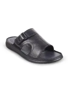 Mochi Men Open Toe Leather Comfort Sandals