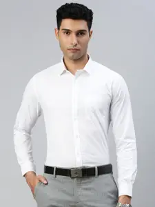 Ramraj Spread Collar Pure Cotton Casual Shirt
