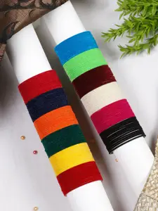 YouBella Set Of 144 Velvet Bangles