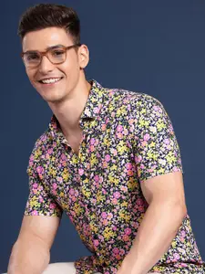 Mast & Harbour Floral Printed Casual Shirt