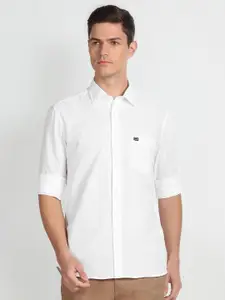 Arrow Sport Spread Collar Slim Fit Pure Cotton Casual Shirt