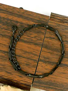 NAKABH Men Set Of 2 Link Bracelets