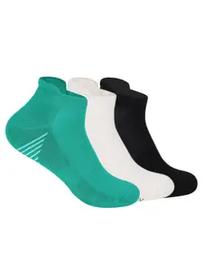 Mint & Oak Men Pack Of 3 Ankle Length Socks