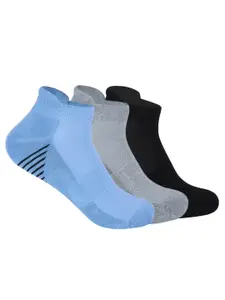 Mint & Oak Men Pack Of 3 Ankle Length Socks