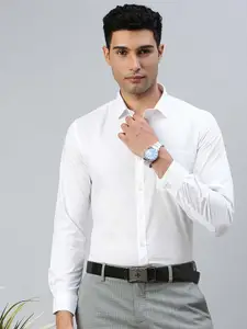 Ramraj Spread Collar Pure Cotton Casual Shirt