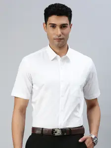 Ramraj Spread Collar Regular Fit Pure Cotton Casual Shirt