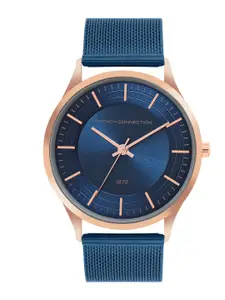 French Connection Men Round Analogue Watch FCN00047F