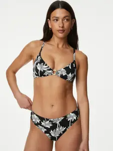 Marks & Spencer Floral Printed Swim Top