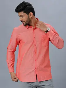 Ramraj Opaque Pure Cotton Casual Shirt