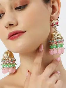 OOMPH Dome Shaped Jhumkas