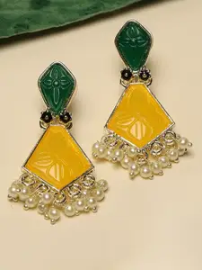 OOMPH Geometric Drop Earrings