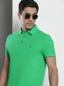 Tommy Hilfiger Solid Polo Collar Slim Fit T-shirt