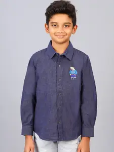 ZION Boys Classic Opaque Cotton Casual Shirt