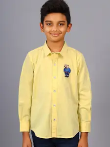 ZION Boys Classic Opaque Cotton Casual Shirt