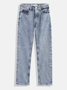 Calvin Klein Jeans Boys Heavy Fade Pure Cotton Jeans