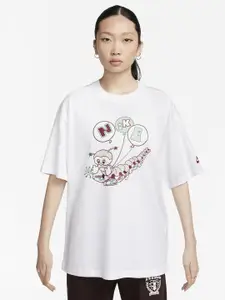 Nike Women Printed Loose-Fit T-Shirt