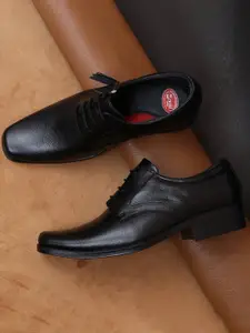 Zoom Shoes Men Square Toe Leather Formal Derbys