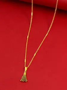 Ramdev Art Fashion Jwellery Brass Gold-Plated Necklace