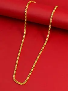 Ramdev Art Fashion Jwellery Gold-Plated Minimal Necklace