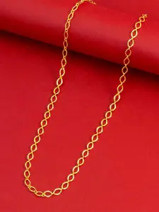 Ramdev Art Fashion Jwellery Gold-Plated Minimal Necklace