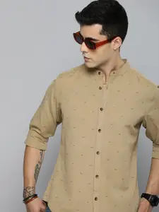 R.Code by The Roadster Life Co. Geometric Printed Casual Shirt