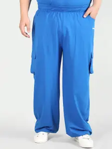 CHKOKKO Men Plus Size Relaxed-Fit Training or Gym Track Pants