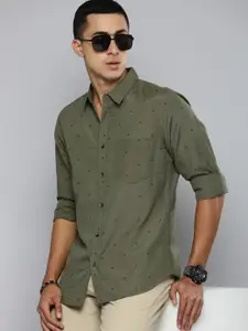 R.Code by The Roadster Life Co. Printed Casual Shirt