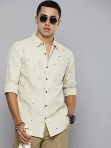 R.Code by The Roadster Life Co. Geometric Printed Casual Shirt