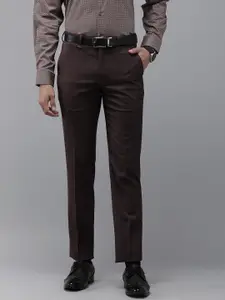 Van Heusen Men Slim Fit Formal Trousers