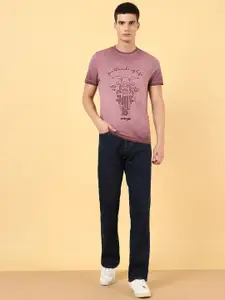 Wrangler Men Mid-Rise Bootcut Stretchable Cotton Jeans
