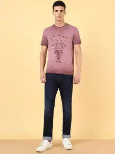 Wrangler Men Slim Fit Clean Look Light Fade Jeans