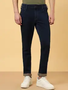 Wrangler Men Low-Rise Skanders Slim Fit Stretchable Jeans