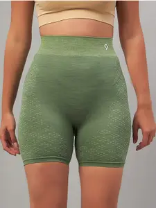 C9 AIRWEAR Women Seamless High Rise Shorts