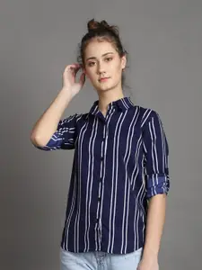 BAESD Comfort Vertical Striped Casual Shirt
