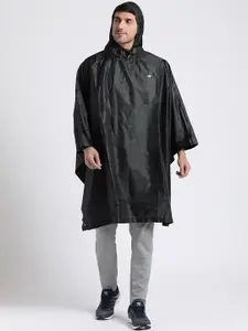 Wildcraft Printed Hooded Poncho Style Rain Jacket