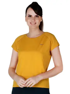 Lovable Sport Round Neck Raglan Sleeves Regular Fit T-shirt